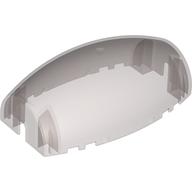 Windscreen 10 × 6 × 3 Bubble Canopy Double Tapered Transparent-Braun