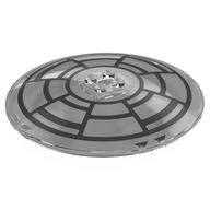 Dish 10 × 10 Inverted [Radar] with Black Circles/Cockpit print print Transparent