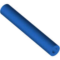 Hose, Pneumatic 4mm D. 3L / 2.4cm in Blau