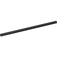 Hose, Pneumatic 4mm D. 13L / 10.4cm Black