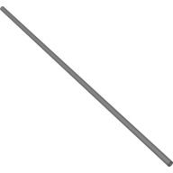 Hose, Pneumatic 4mm D. 19L / 15.2cm Hellgrau