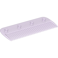 Clikits Hair Comb with 4 Holes Trans-Light Purple