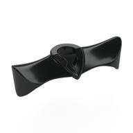 Minidoll Neckwear, Pointed Shoulder Pads Black
