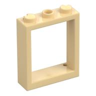 Window Frame 1 × 3 × 3 Tan