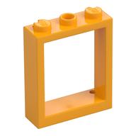 Window Frame 1 × 3 × 3 Bright Light Orange