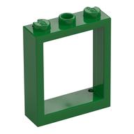 Window Frame 1 × 3 × 3 Green