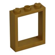 Window Frame 1 × 3 × 3 Pearl Gold