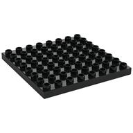 Duplo Platte 8 × 8 Schwarz