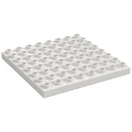 Duplo Platte 8 × 8 Weiß