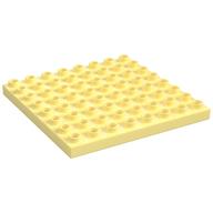 Duplo Platte 8 × 8 Leuchtendes Hellgelb