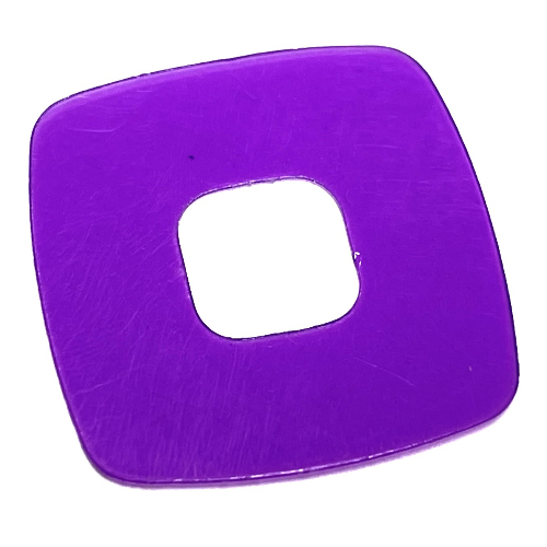 Clikits Icon Accent, Square 2 1/2 × 2 1/2 Trans-Medium Purple