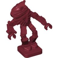 Minifig Toa Metru Vakama in Dunkelrot