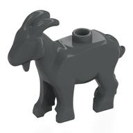 Animal, Goat [PLAIN] Dunkelblaugrau