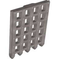 Duplo Door Sliding Grille 6 × 7 Perlhellgrau