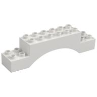 Duplo Stein 2 × 10 × 2 Bogen Weiß
