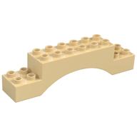 Duplo Stein 2 × 10 × 2 Bogen Beige