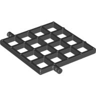 Duplo Trap Door Grate 4 × 4 Schwarz