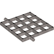 Duplo Trap Door Grate 4 × 4 Perlhellgrau