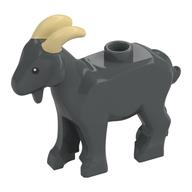 Animal, Goat with Tan Horns Print