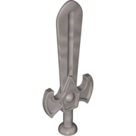 Duplo Schwert, dick Perlhellgrau