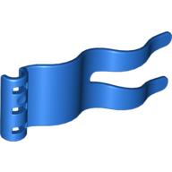 Duplo Flag Wavy 2 × 5 with Slits Blau
