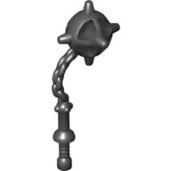 Duplo Spiked Flail / Mace Black