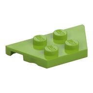 Wedge Plate 2 × 4 Lime