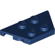 Wedge Plate 2 × 4 Dark Blue