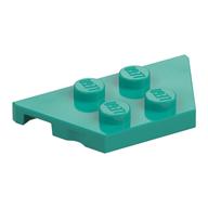 Keil Platte 2 × 4 Dunkeltürkis
