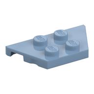 Wedge Plate 2 × 4 Sand Blue