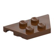 Keil Platte 2 × 4 Rotbraun