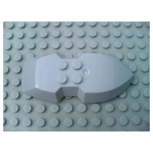 Shield from Nestle Promo Figure - Jayko with Glaive and Shield Light Bluish Gray