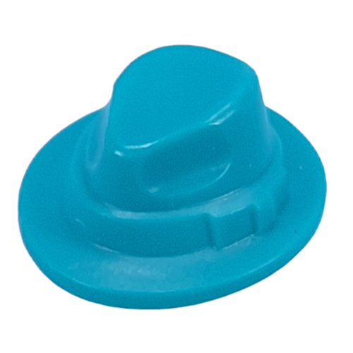 Hair and Hat, Fedora Dark Turquoise
