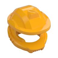 Helmet Space, Flat Leuchtendes Hellorange