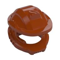 Helmet Space, Flat Dunkelorange