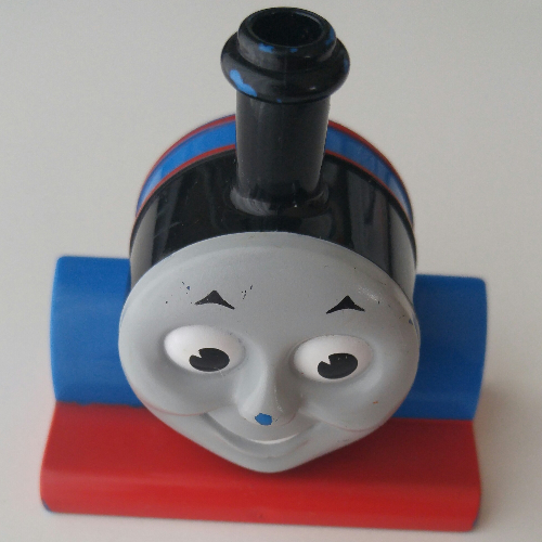 Duplo Train Front, Thomas & Friends, Thomas Face Print Blau