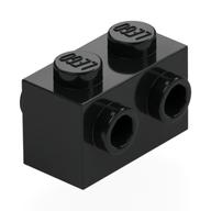 Stein speziell 1 × 2 mit Noppen auf 2 Seiten