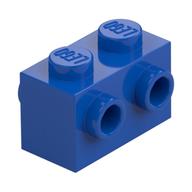 Brick Special 1 × 2 with Studs on 2 Sides Blue