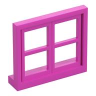 Window 4 × 3 Lattice in Dunkelrosa