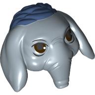 Minifig Head Special Ortolan (Neel) Sandblau