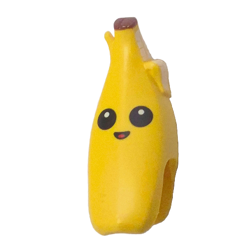 Costume Banana Half with Standard Face print Yellow
