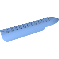 Duplo Airplane Large Roof 5 × 16 Medium Blue