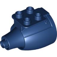 Duplo Airplane Large Engine Housing Dark Blue