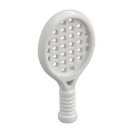 Sports Tennis Racket - Round Holes Weiß