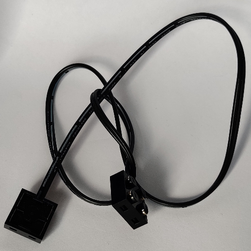 Wire with Brick 2 × 2 × 2/3 Pair, 69L Schwarz