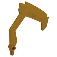 Large Figure Weapon Hook Pearl Gold