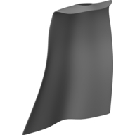 Large Figure Cape, 1 Hole Dunkelblaugrau