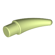 Animal Body Part, Barb / Claw / Tooth / Talon / Horn, Small Yellowish Green
