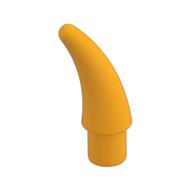 Animal Body Part, Barb / Claw / Tooth / Talon / Horn, Small Leuchtendes Hellorange