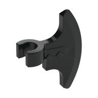 Weapon Axe Head, Clip-on (Viking) [Thick Clip] Black